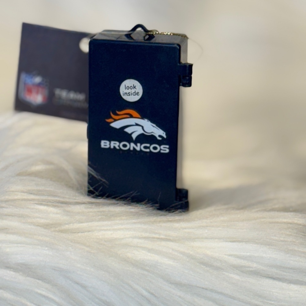Denver Broncos locker ornament